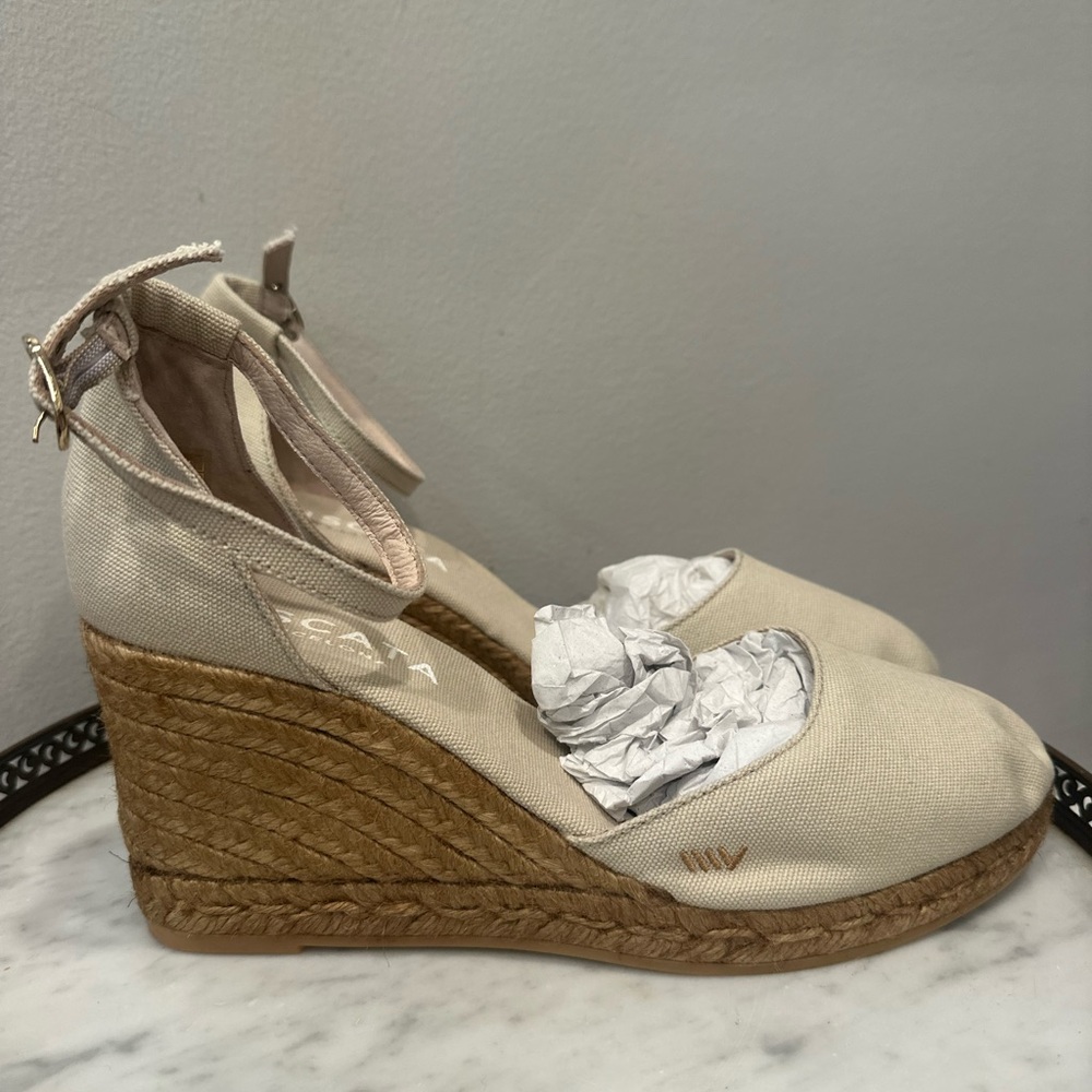 NWOT Viscata Barcelona espadrille wedges - Picture 9 of 10